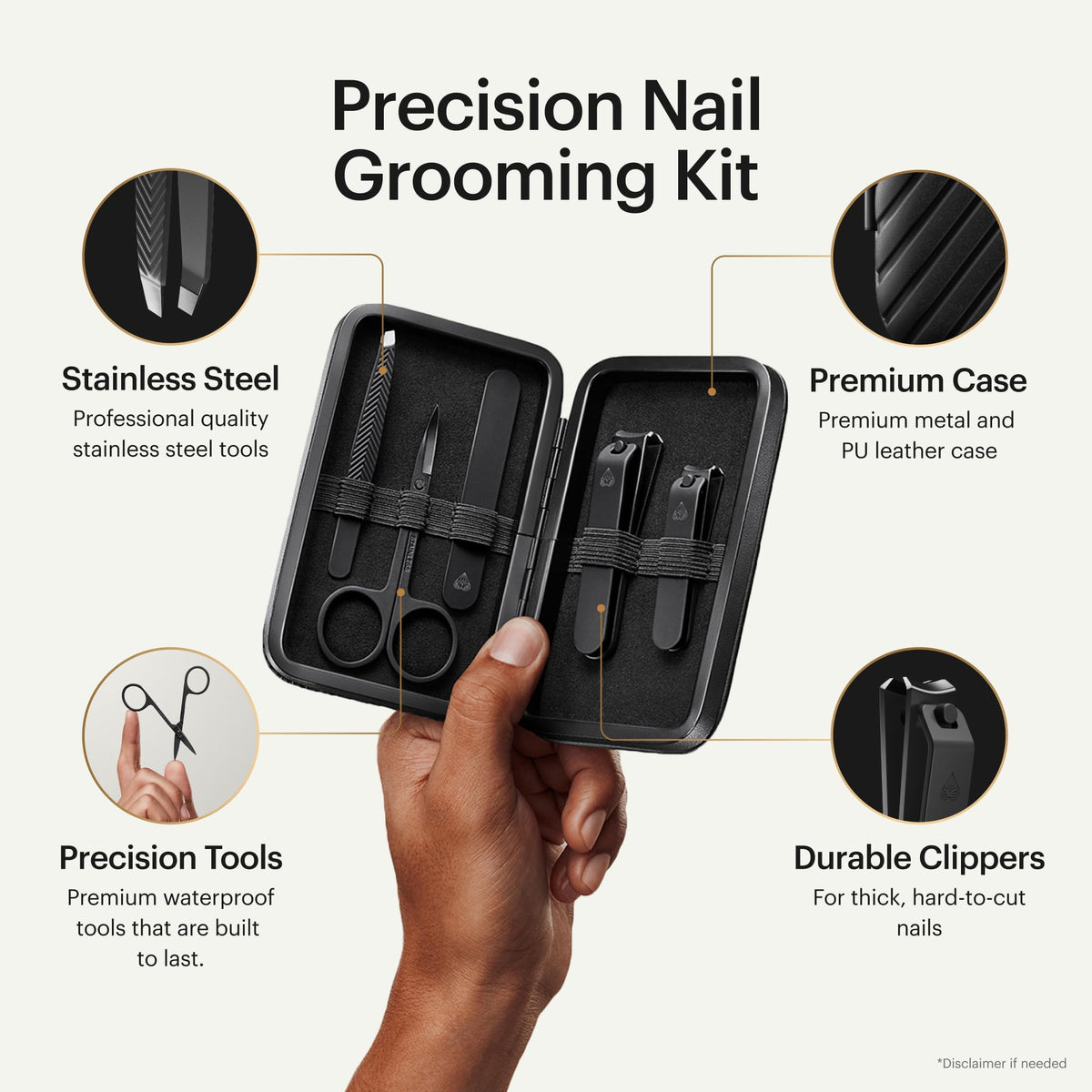 MANSCAPED Shears 3.0 fingernail clipper close-up