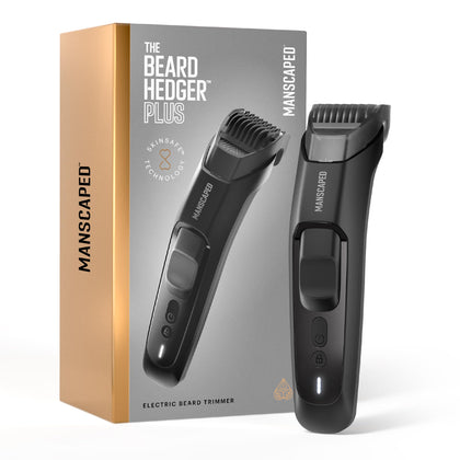 MANSCAPED The Beard Hedger PLUS front view with stainless steel blade