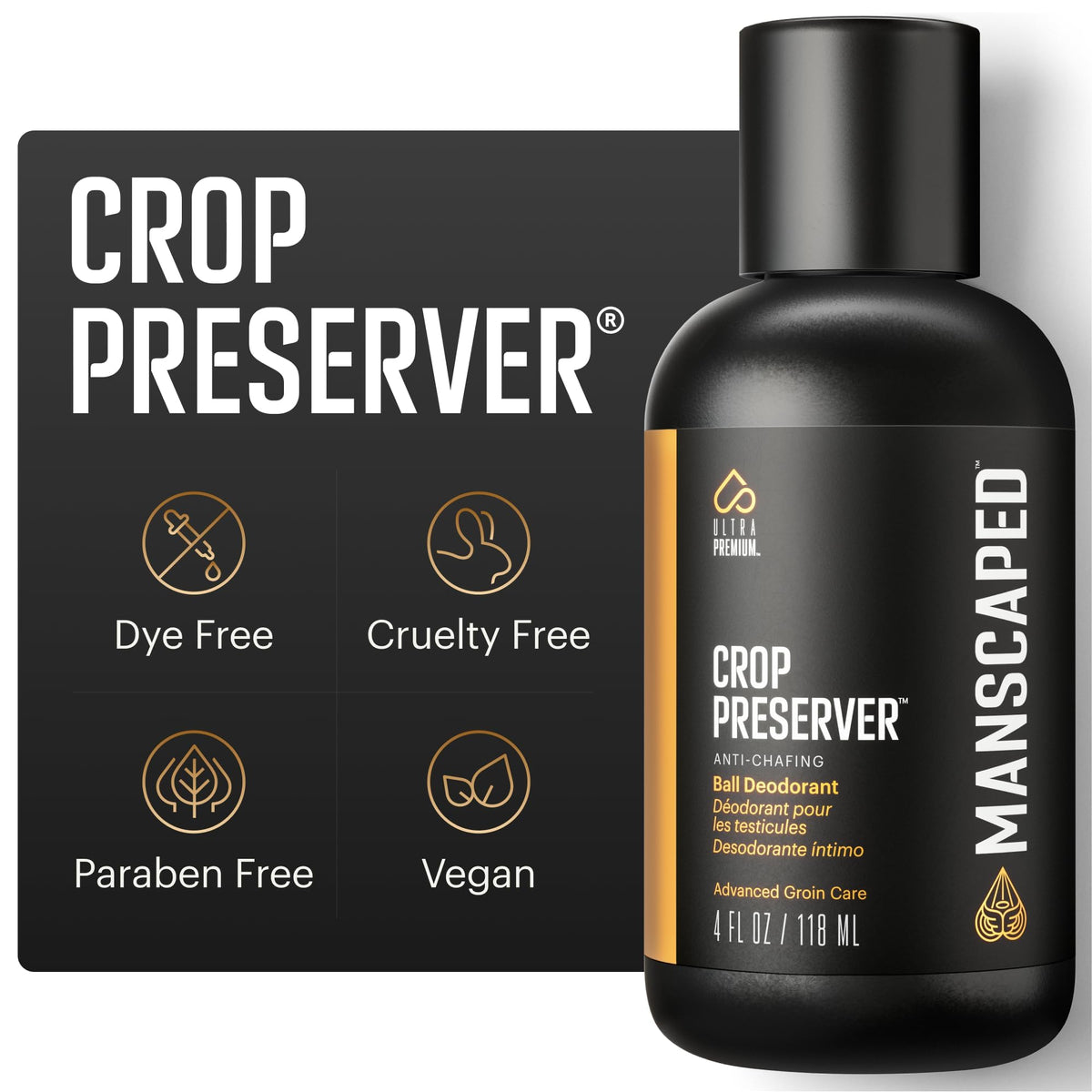 MANSCAPED The Crop Preserver 4oz front view