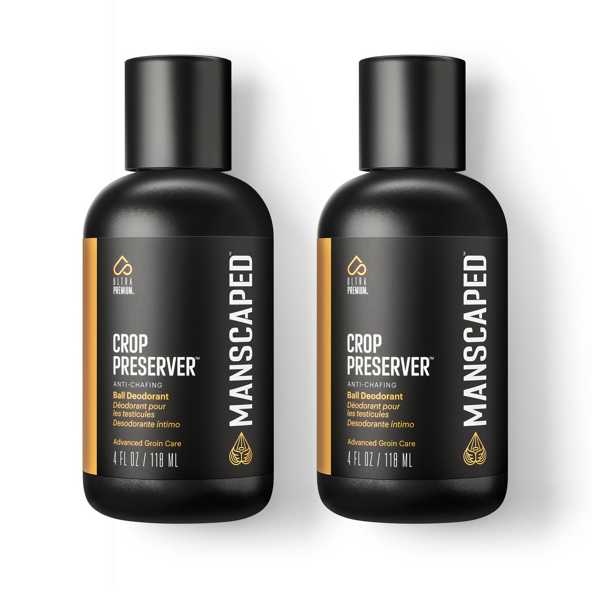 MANSCAPED The Crop Preserver Ball Deodorant 4oz front view
