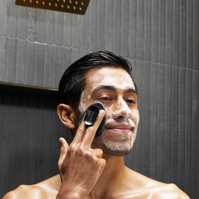 MANSCAPED The Face Buffer displayed on a clean surface