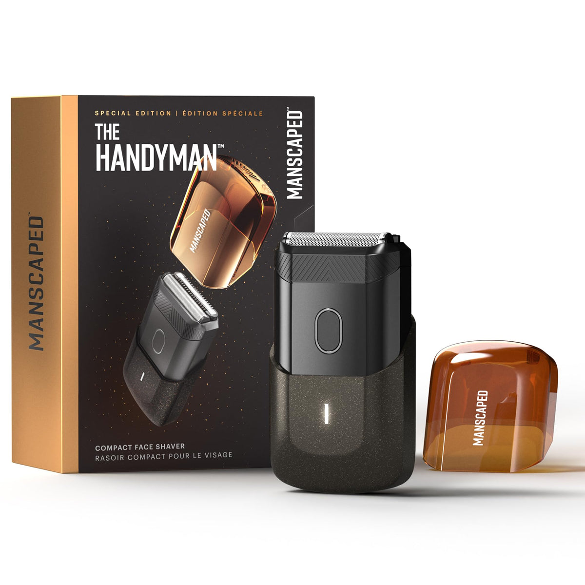 MANSCAPED The Handyman Compact Face Shaver front view