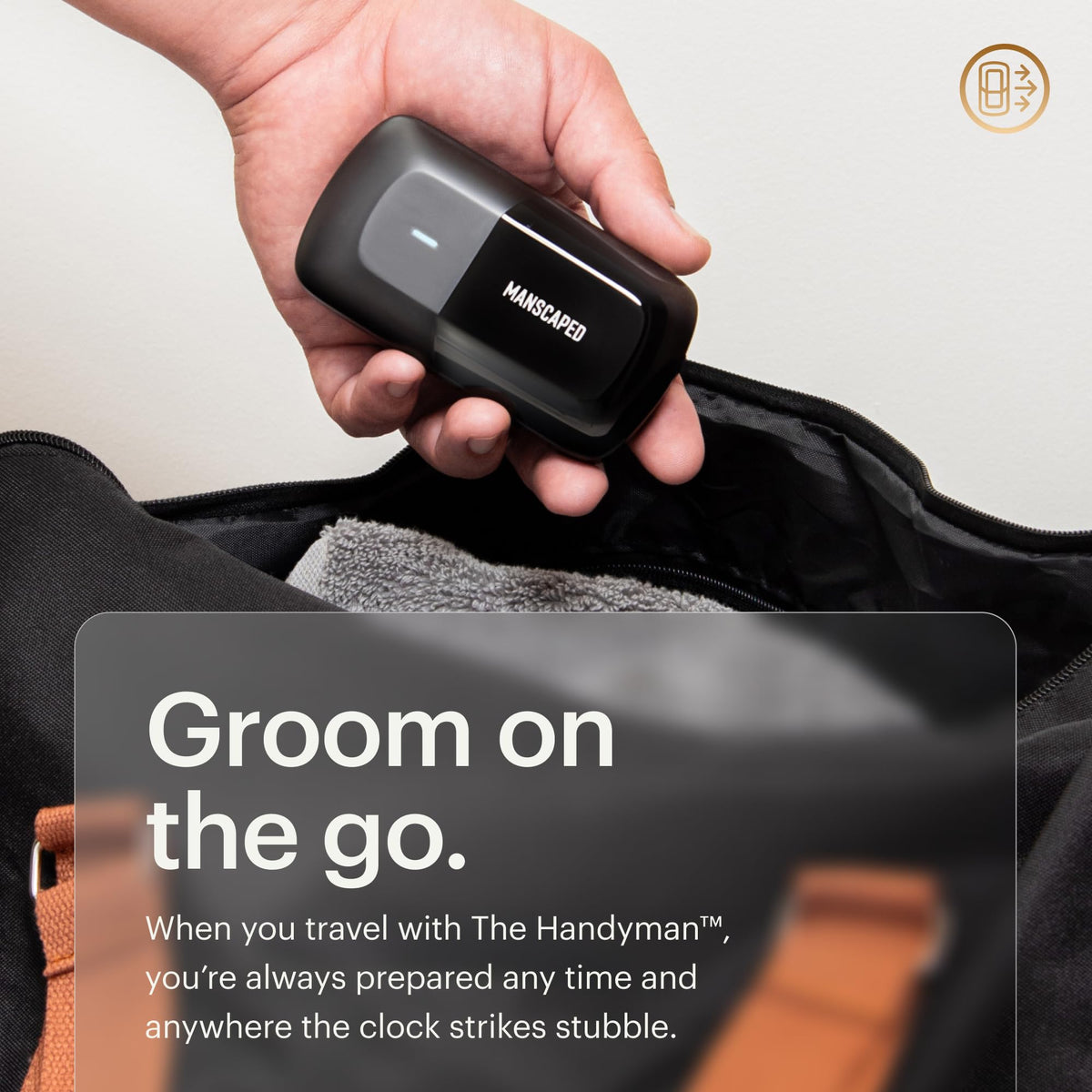 MANSCAPED The Handyman™ in travel bag