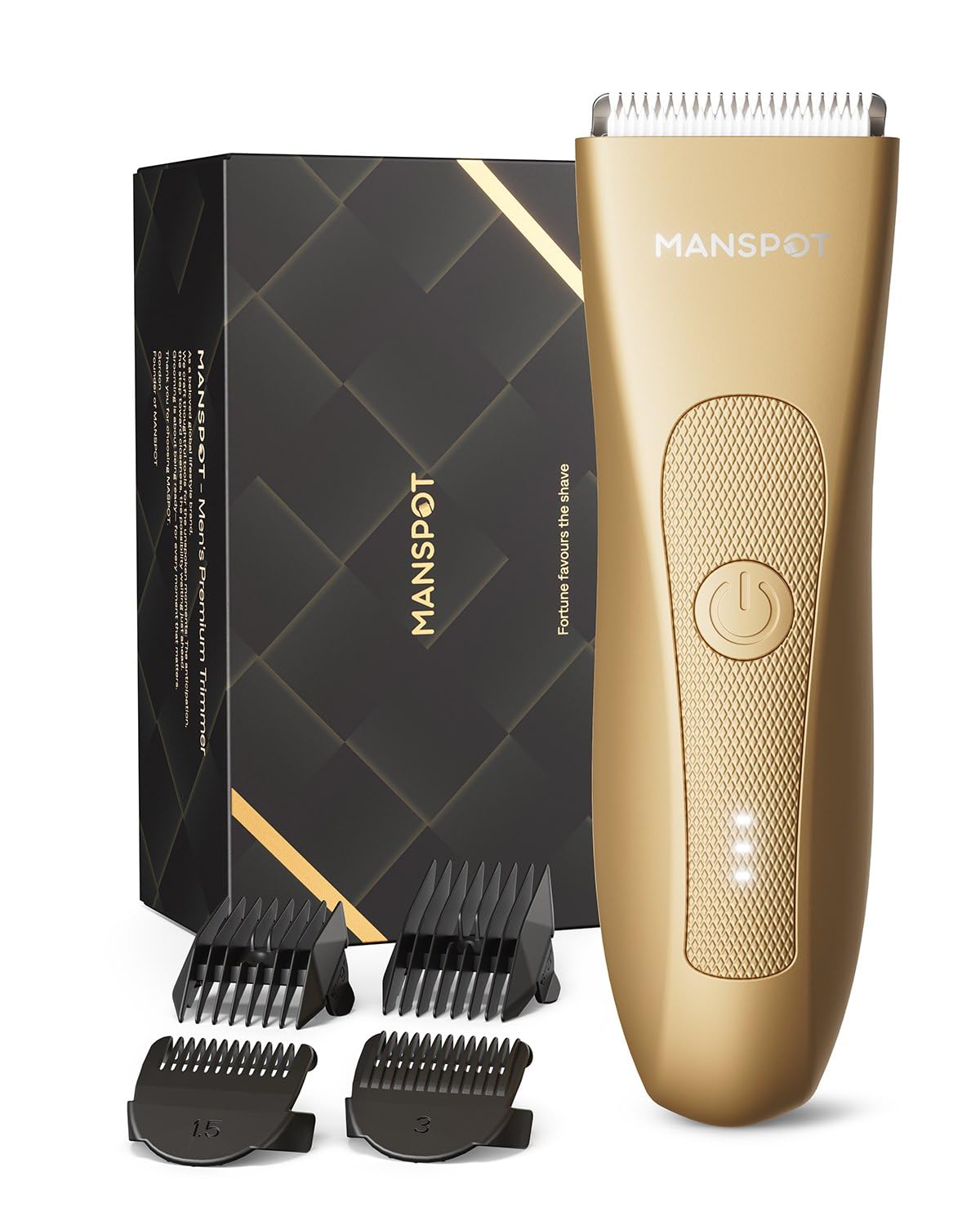 MANSPOT Groin & Body Hair Trimmer front view
