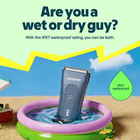 MANSPOT Groin & Body Hair Trimmer side view