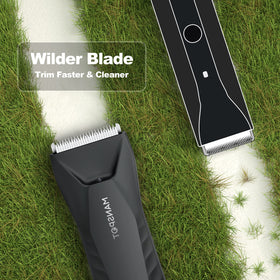 MANSPOT Manscape Trimmer waterproof feature demonstration