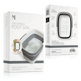 Mantello Foot Bath in a stylish home spa setting