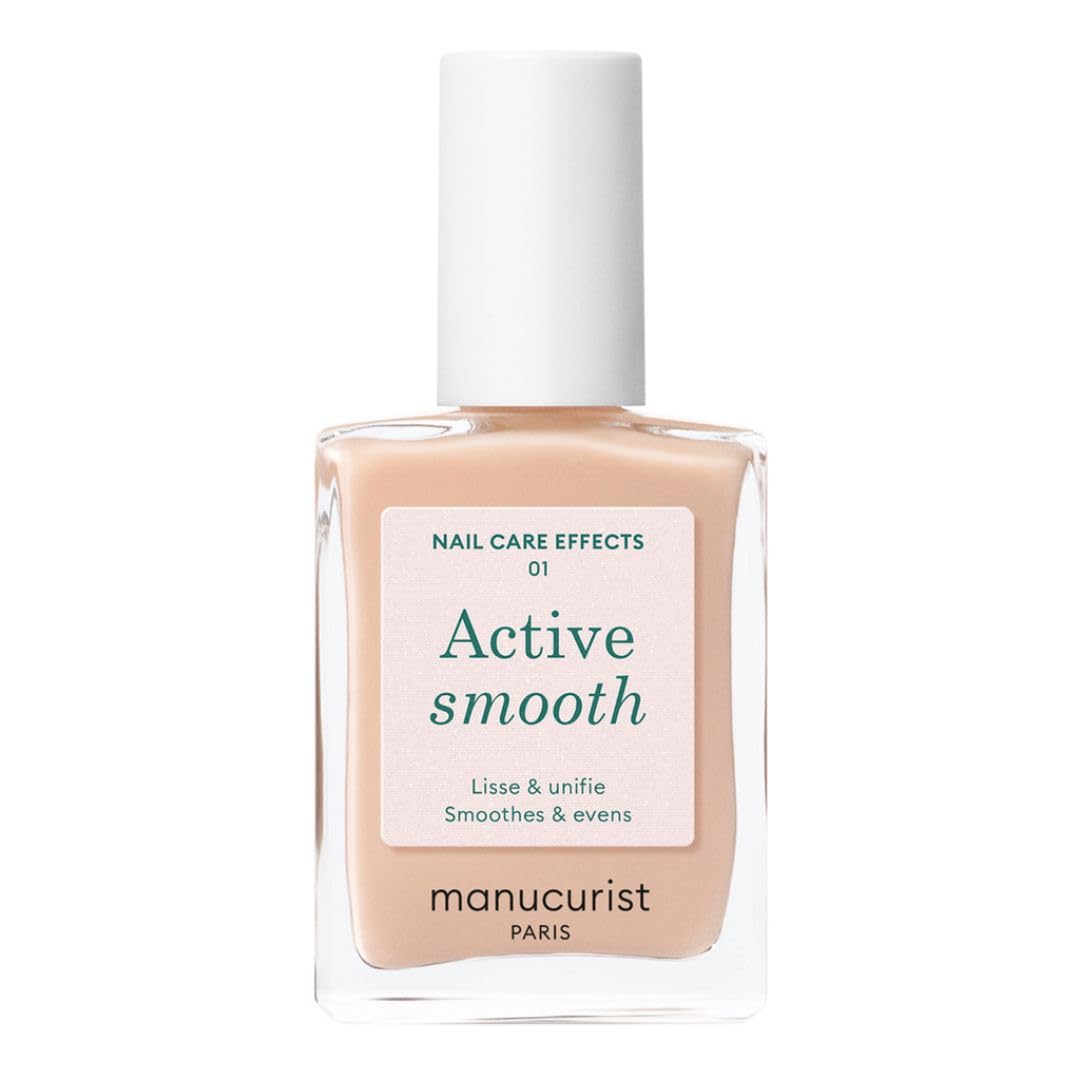 Manucurist Active Smooth 01 Nail Concealer Polish beige bottle front view