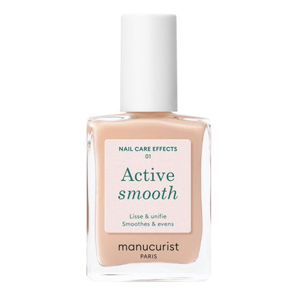 Manucurist Active Smooth 01 Nail Concealer Polish beige bottle front view
