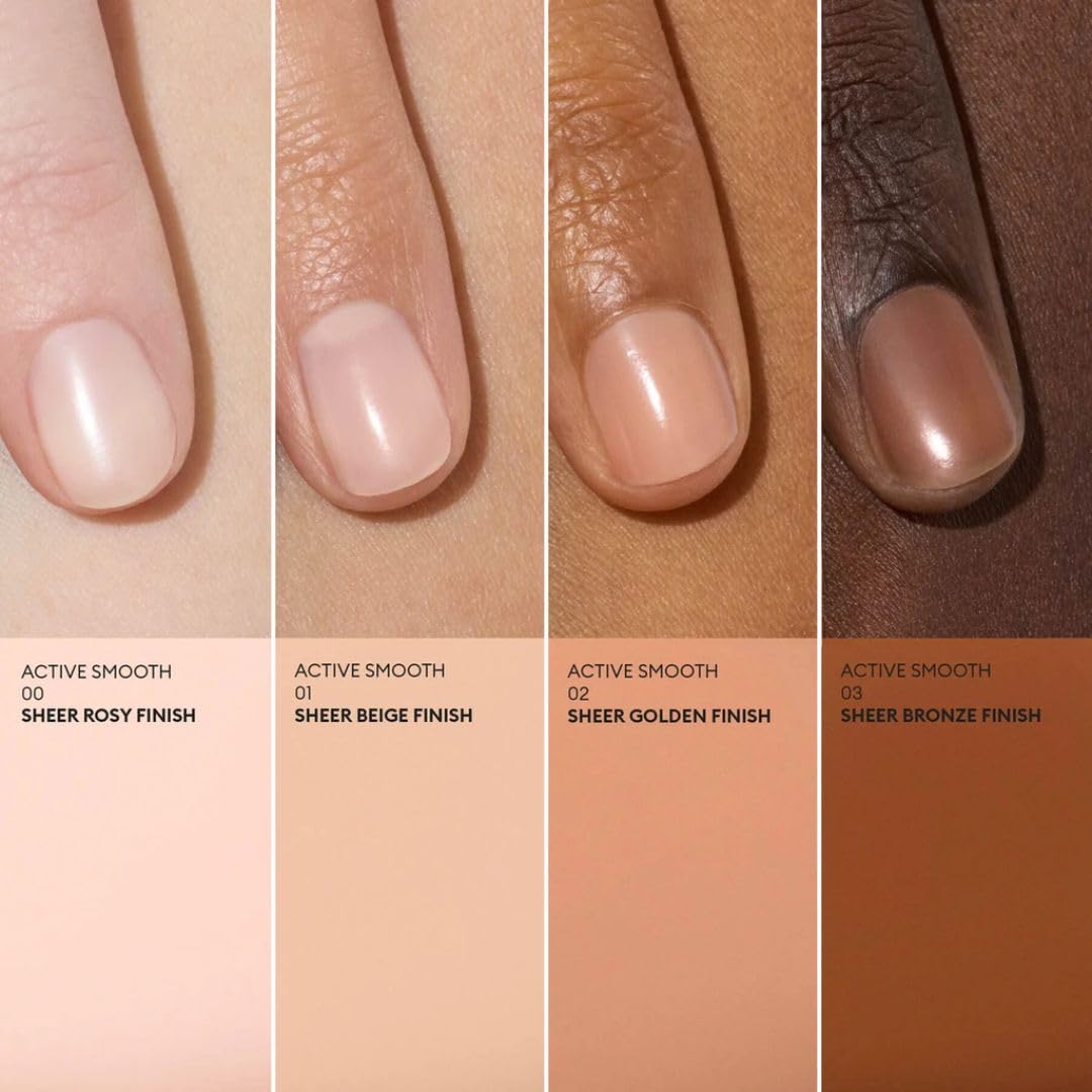 Manucurist Active Smooth 01 Nail Concealer Polish beige shade swatch