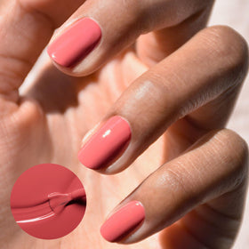 Manucurist Green Bois de Rose Nail Polish bottle with brush