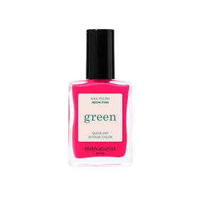 Manucurist Green Neon Pink Nail Polish front view
