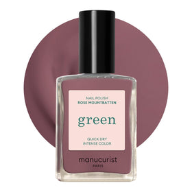 Manucurist Green Rose Mountbatten Taupe Pink Nail Polish front view