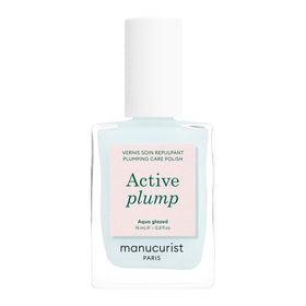 Manucurist Nail Polish Active Plump Aqua Glazed 15ml front view