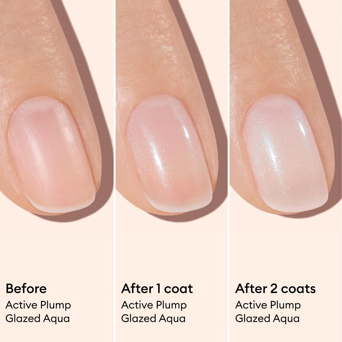 Manucurist Nail Polish Active Plump Aqua Glazed 15ml in lifestyle setting