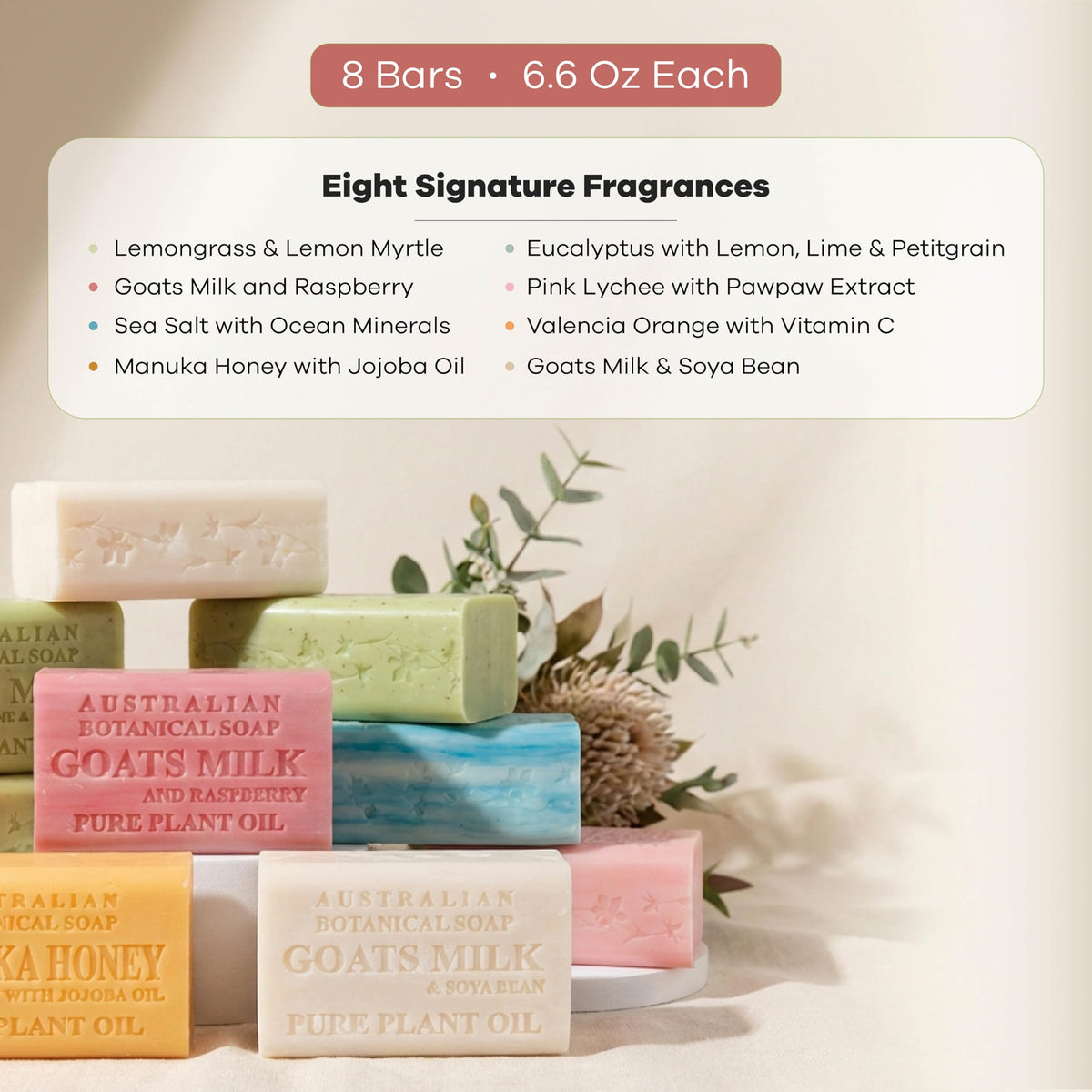 Manuka Honey with Jojoba Oil soap bar from Australian Botanical Soap