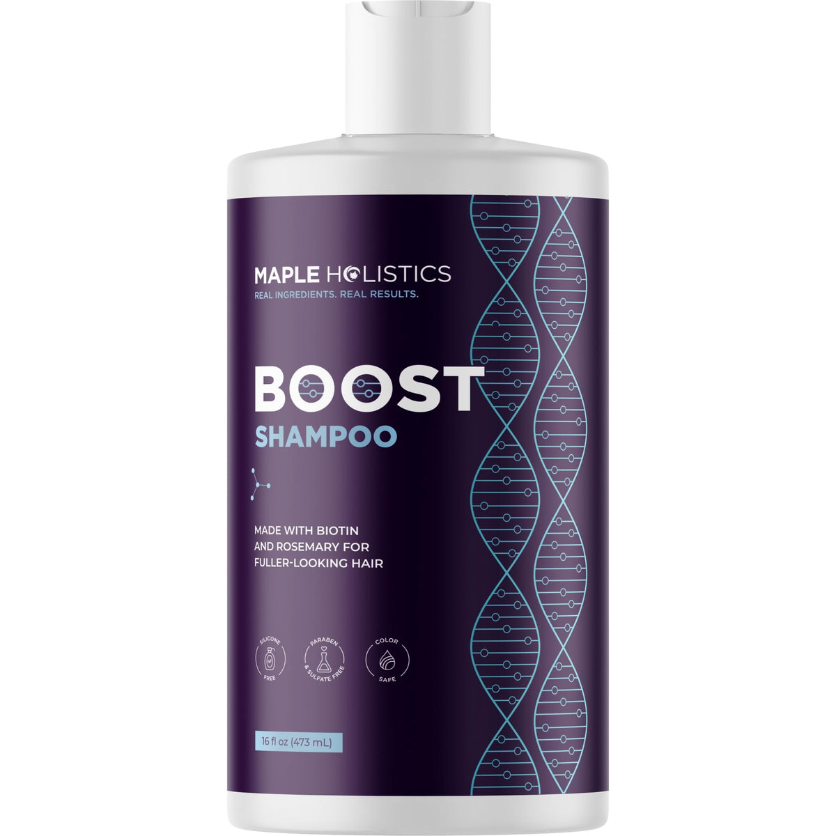 Maple Holistics Advanced Biotin Shampoo 16 Fl Oz front view