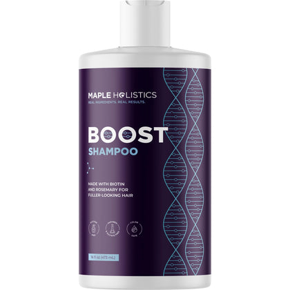 Maple Holistics Advanced Biotin Shampoo 16 Fl Oz front view