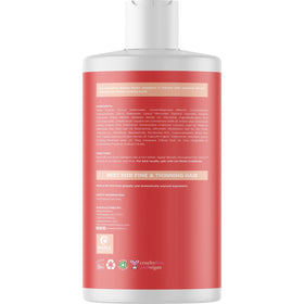 Maple Holistics Biotin & Batana Oil Shampoo on bathroom shelf