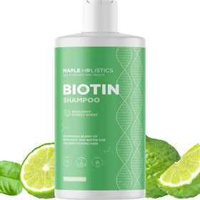 Maple Holistics Biotin Shampoo 16 Fl Oz front view