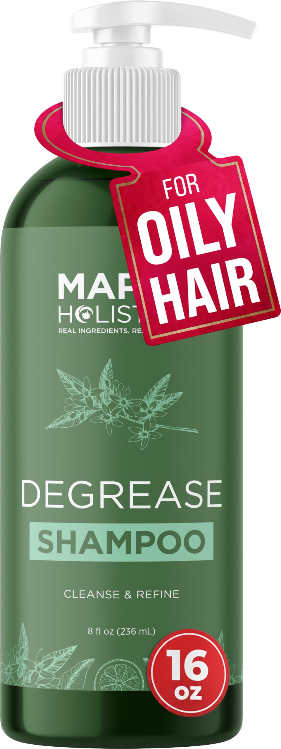 Maple Holistics Clarifying Shampoo 16 Fl Oz front view