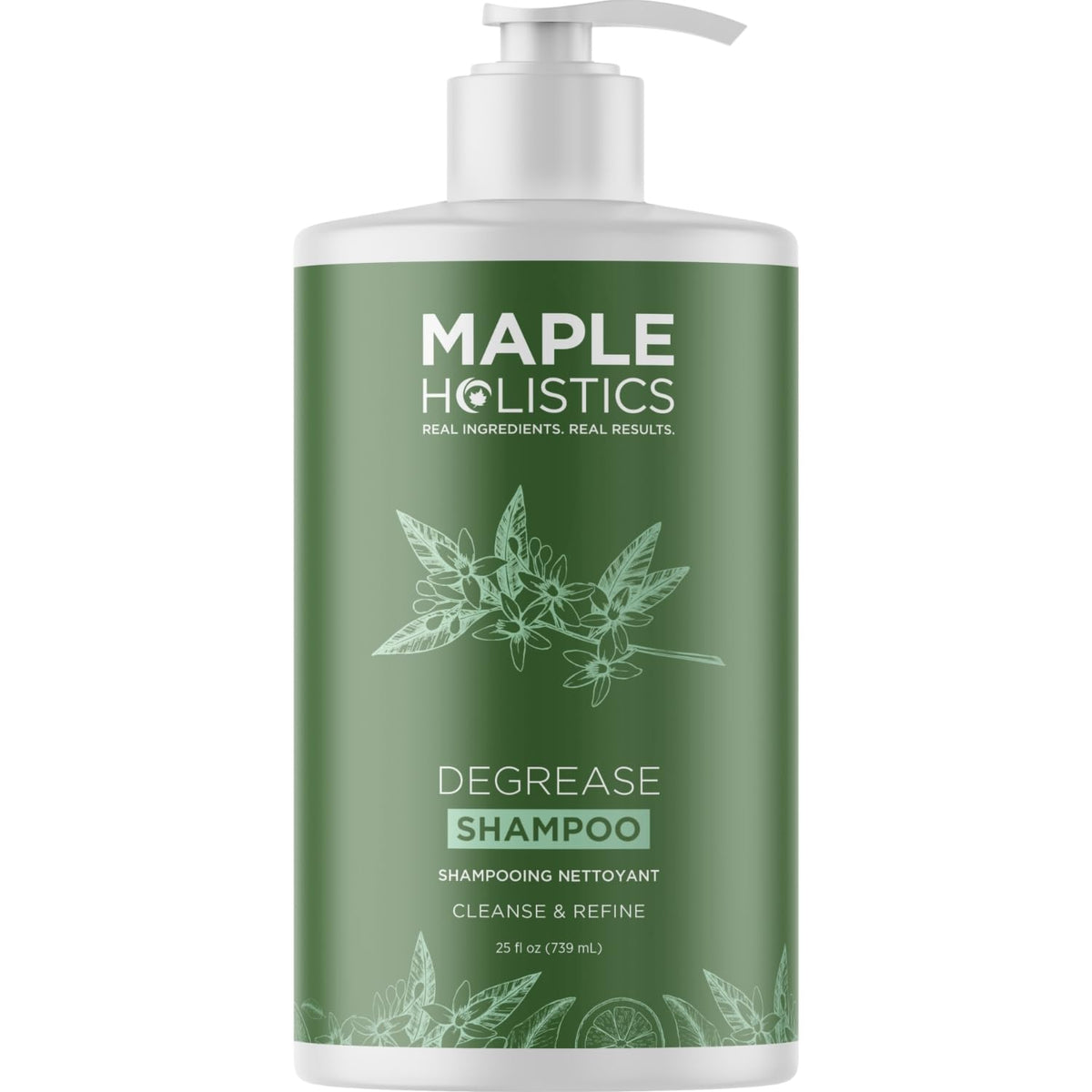 Maple Holistics Clarifying Shampoo 25 Fl Oz front view