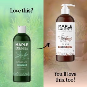 Maple Holistics Clarifying Shampoo 8 Oz with fresh lemons