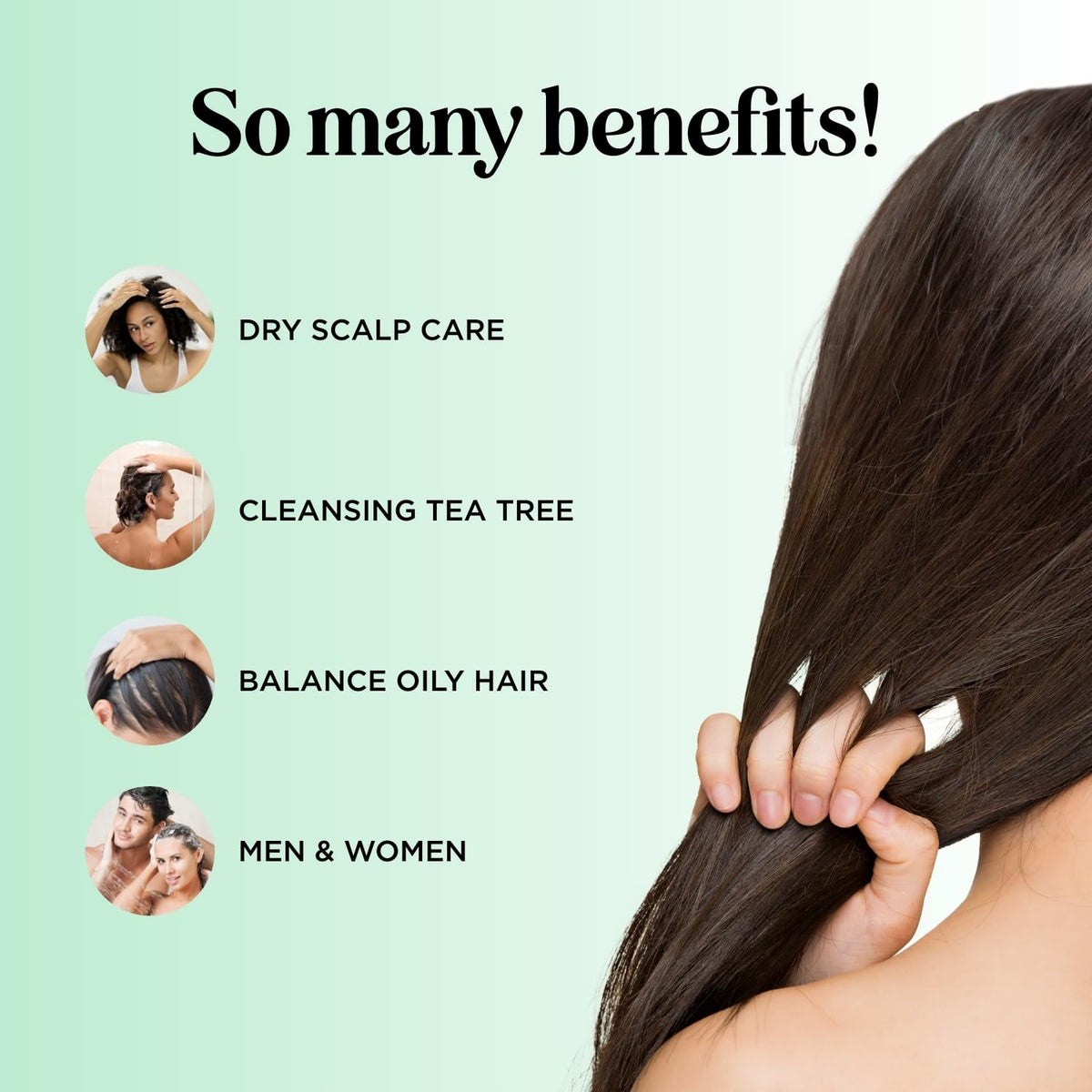 Maple Holistics Clarifying Shampoo bottle with rosemary oil