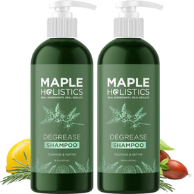 Maple Holistics Clarifying Shampoo for Oily Hair 2 Pack front view