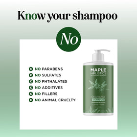 Maple Holistics Clarifying Shampoo side view
