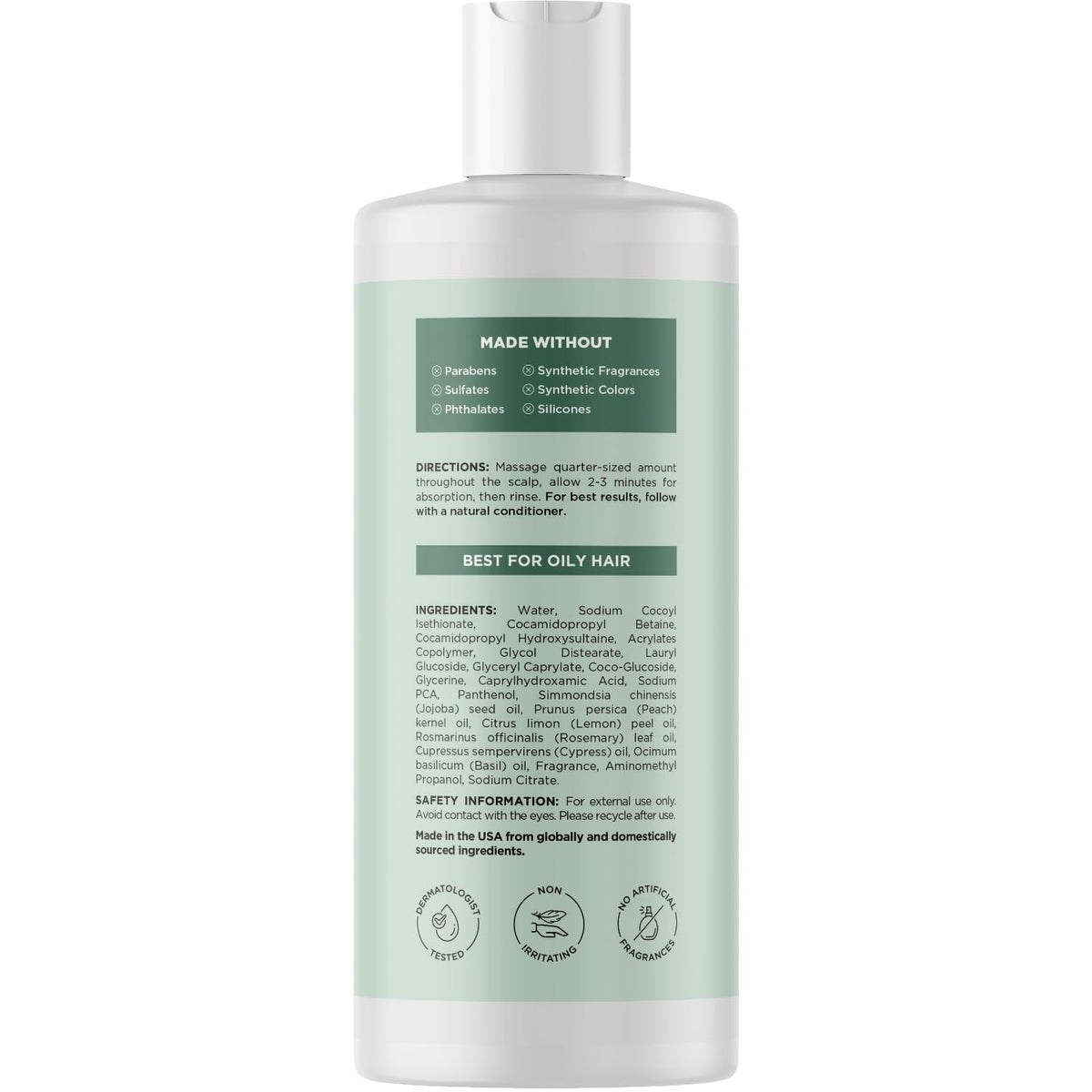 Maple Holistics Clarifying Shampoo with citrus essential oils