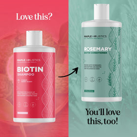 Maple Holistics Fruity Biotin Shampoo texture close-up