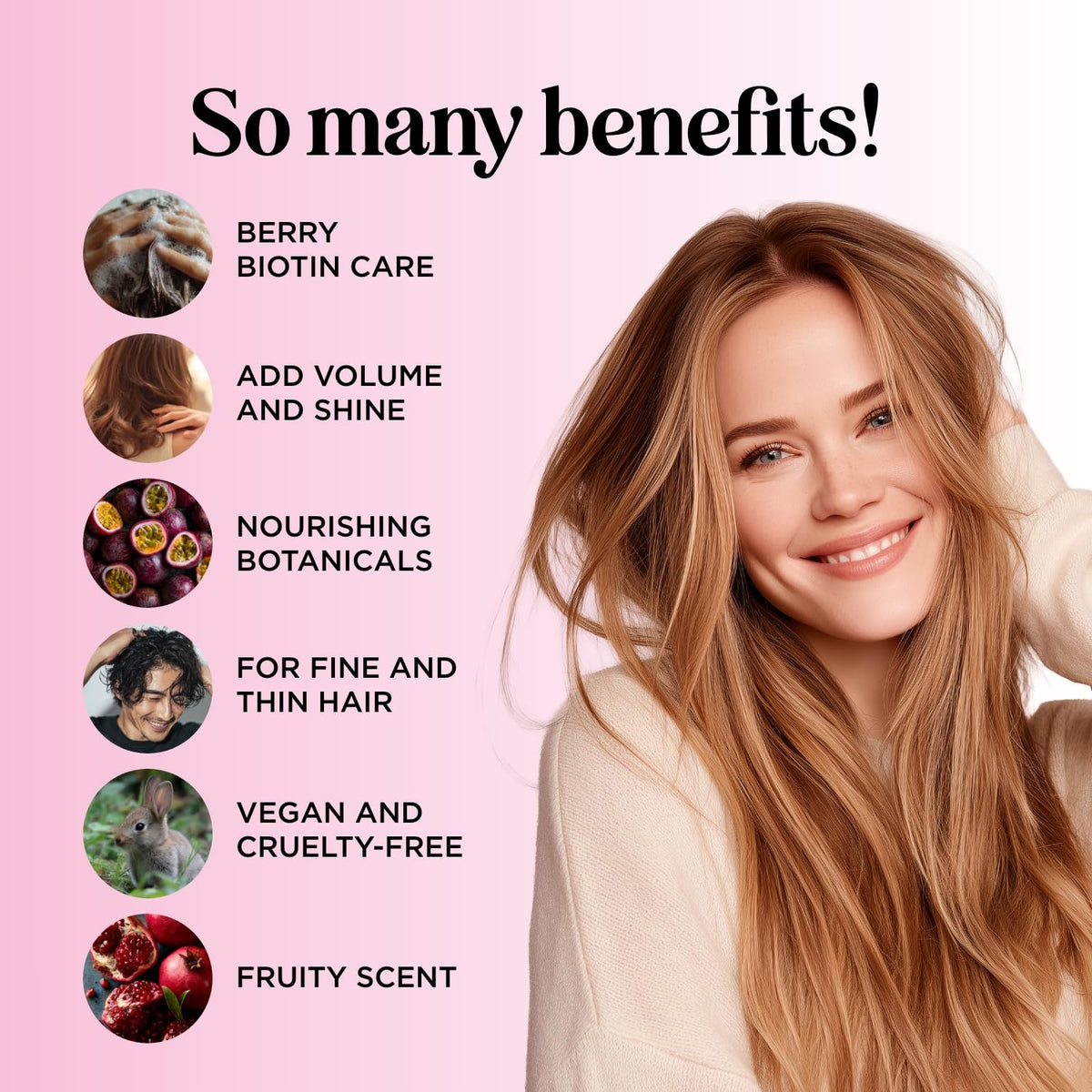 Maple Holistics Fruity Biotin Shampoo with natural oils