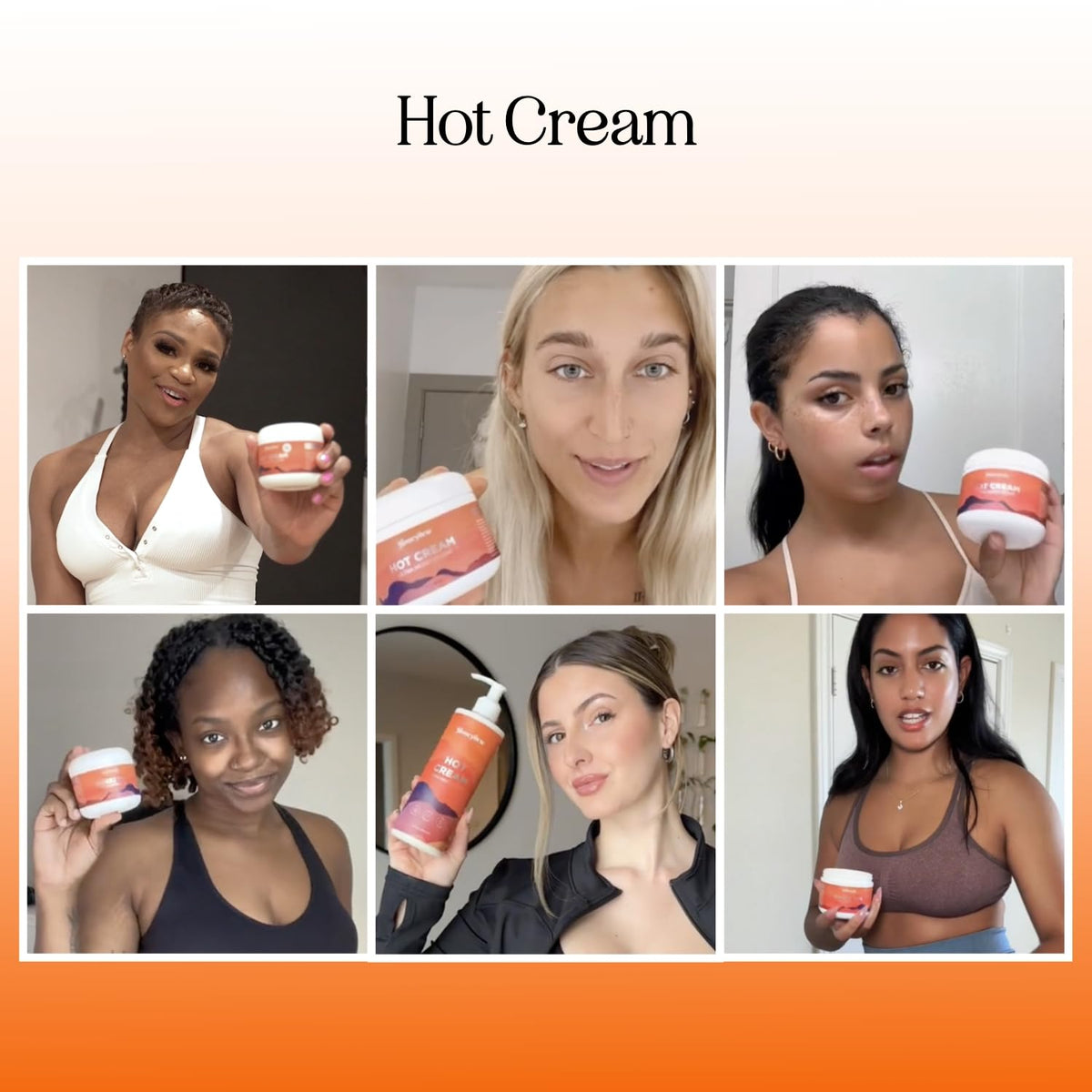 Maple Holistics Hot Cream packaging with natural oils