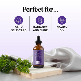 Maple Holistics Pure Batana Oil 4 Fl Oz on a wooden table