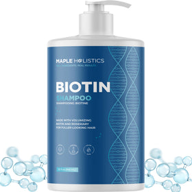 Maple Holistics Rosemary and Biotin Shampoo 32 Fl Oz front view