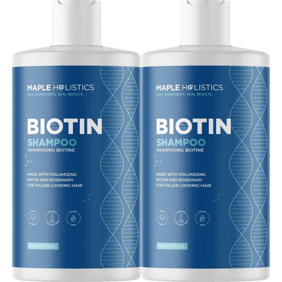 Maple Holistics Rosemary and Biotin Shampoo front view