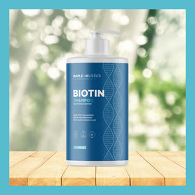 Maple Holistics Rosemary and Biotin Shampoo with coconut oil