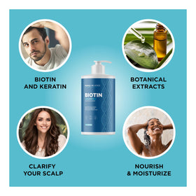 Maple Holistics Rosemary and Biotin Shampoo with natural ingredients