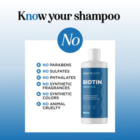 Maple Holistics Rosemary and Biotin Shampoo with natural ingredients