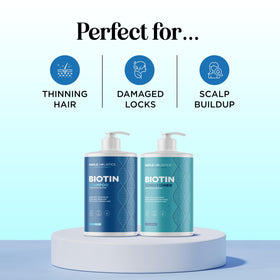 Maple Holistics Rosemary Biotin Shampoo and Conditioner Set lifestyle scene