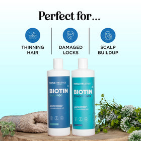 Maple Holistics Rosemary Biotin Shampoo texture close-up