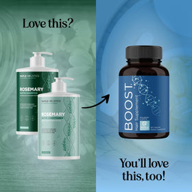 Maple Holistics shampoo and conditioner with coconut oil ingredients