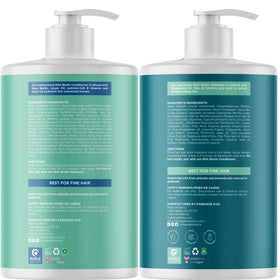 Maple Holistics shampoo texture on hand
