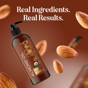 Maple Holistics Sweet Almond Oil packaging details