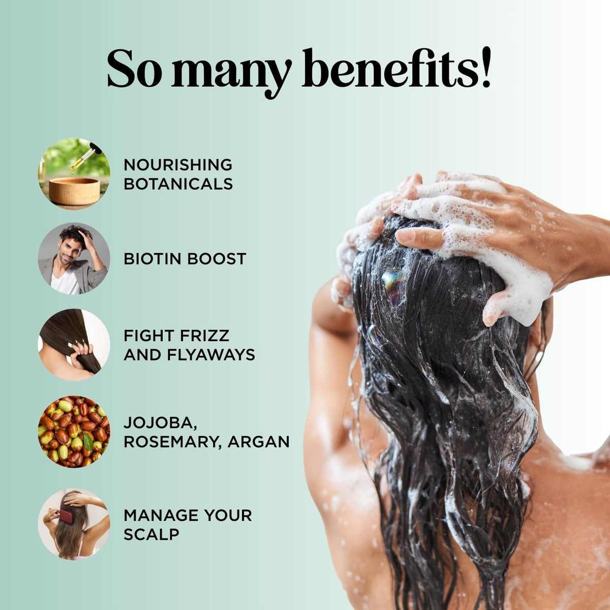 Maple Holistics Volumizing Biotin Shampoo and Conditioner set packaging