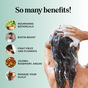 Maple Holistics Volumizing Biotin Shampoo and Conditioner set packaging