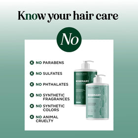 Maple Holistics Volumizing Biotin Shampoo and Conditioner set side view
