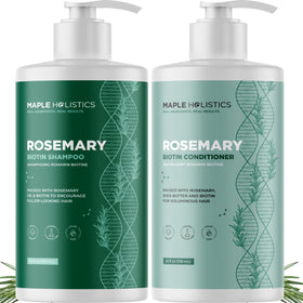 Maple Holistics Volumizing Biotin Shampoo front view 25 Fl Oz