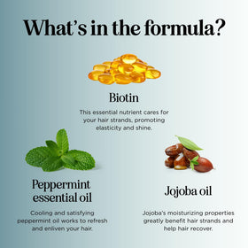 Maple Holistics Volumizing Biotin Shampoo in a bathroom setting